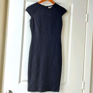 Tory Burch Cap Sleeve Sheath Dress XS